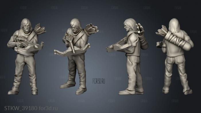 Survivor derron 3d stl модель для ЧПУ