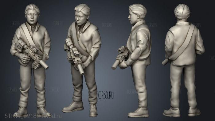 Survivor garry 3d stl модель для ЧПУ