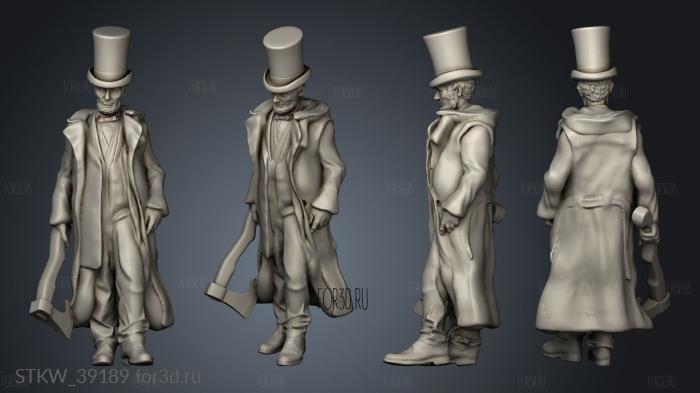 Survivor lincoln 3d stl модель для ЧПУ