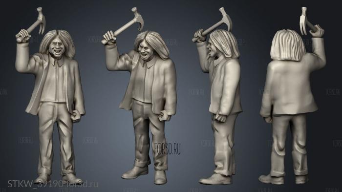 Survivor parker 3d stl модель для ЧПУ