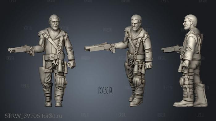 Survivors maximus stl model for CNC