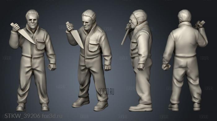 Survivors mikey 3d stl модель для ЧПУ