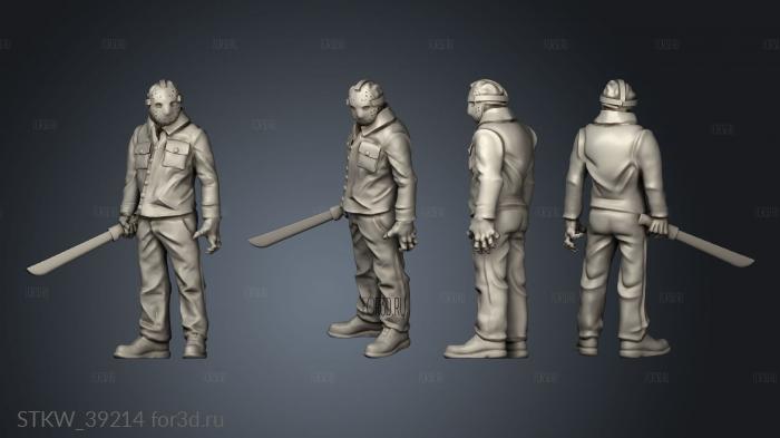 Survivors jackson 3d stl модель для ЧПУ