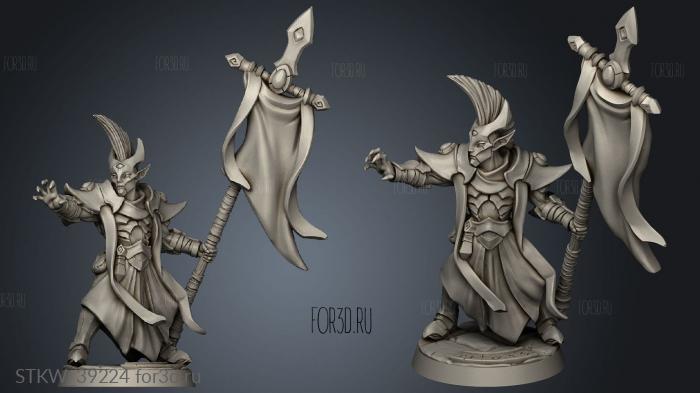 Modular Ashen Inquisitor Priest Alfar Casting 3d stl модель для ЧПУ