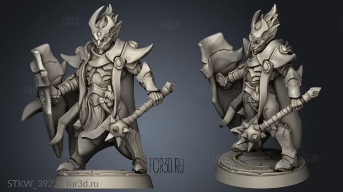 Modular Ashen Inquisitor Priest 3d stl модель для ЧПУ