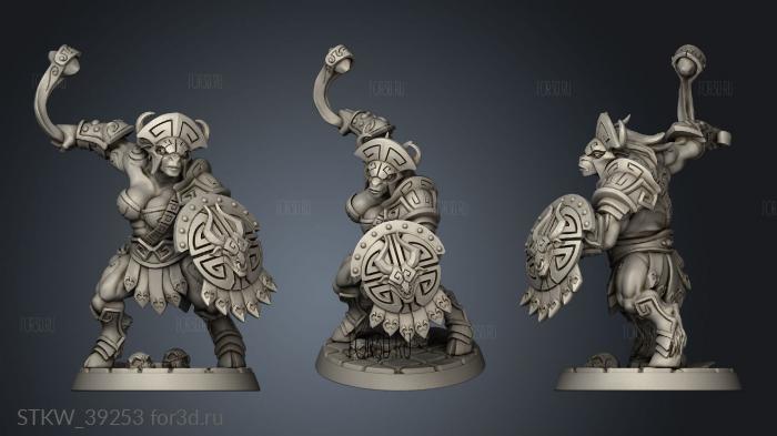 Modular Labyrinth Minocs stl model for CNC