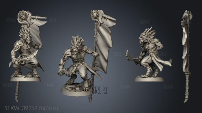 Modular Rakshakin hunter Raksha 3d stl модель для ЧПУ