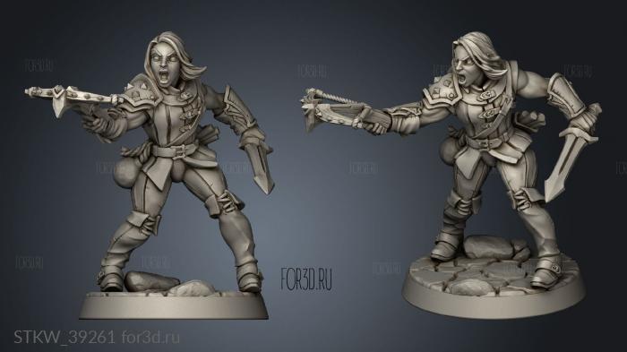 Modular Guild Adept Thief 3d stl модель для ЧПУ