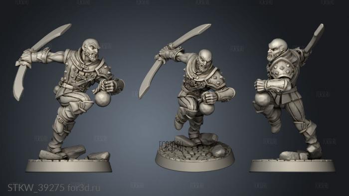 Modular Thieves Guild Adept Thief stl model for CNC