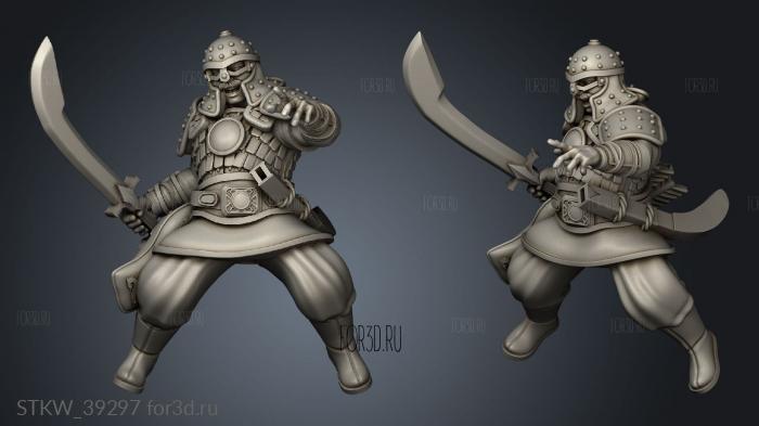 Command Captain Mounted stl model for CNC