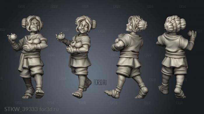 MONK KID SEPT 3d stl модель для ЧПУ