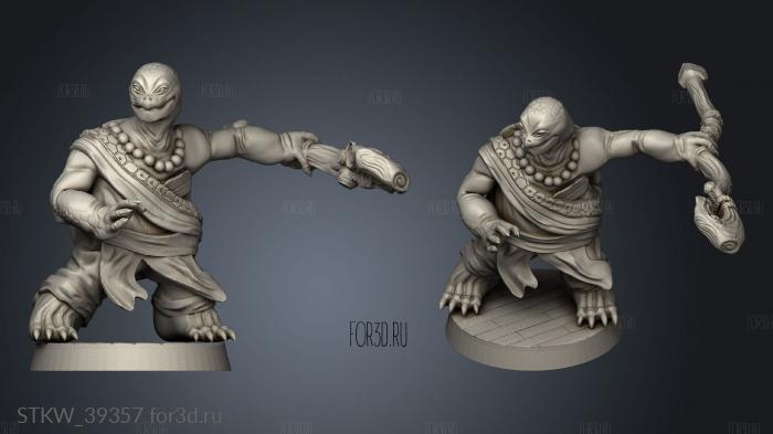 Monpong Croak total 3d stl модель для ЧПУ