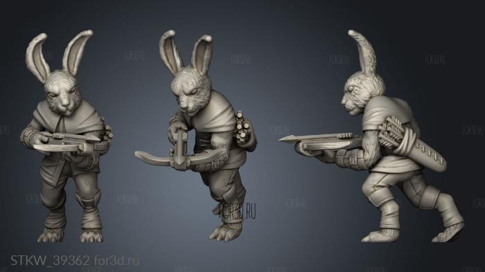 Monster Bunny Crossbow 3d stl модель для ЧПУ