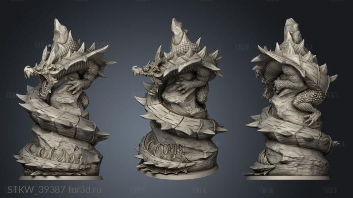 Monster Hunters Madraxx stl model for CNC