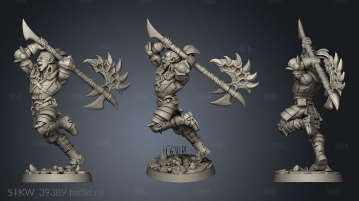 Monster Hunters Varech stl model for CNC