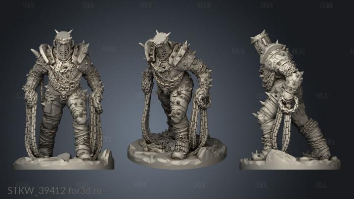 Monster Grave Guardian stl model for CNC