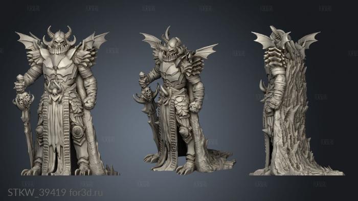 Monster Wyrm Lord stl model for CNC