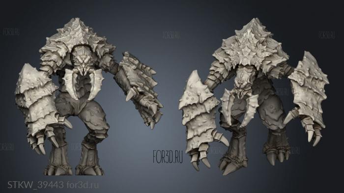 Monster Rampage Umber Hulk 3d stl модель для ЧПУ