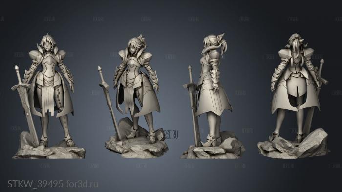 Mordred Mesh stl model for CNC