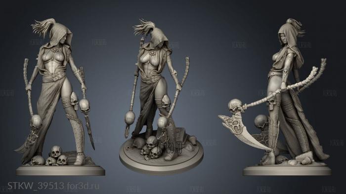 mortaya statue stl model for CNC