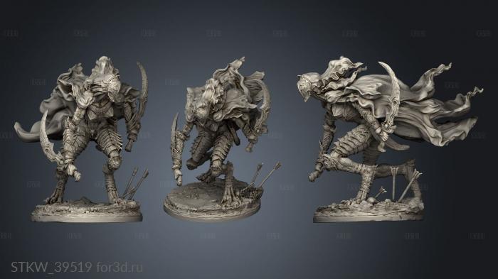 Morwen the Shadow Calden Lords stl model for CNC