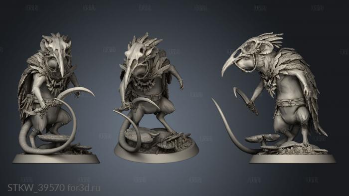 Mouse Look Shaman 3d stl модель для ЧПУ