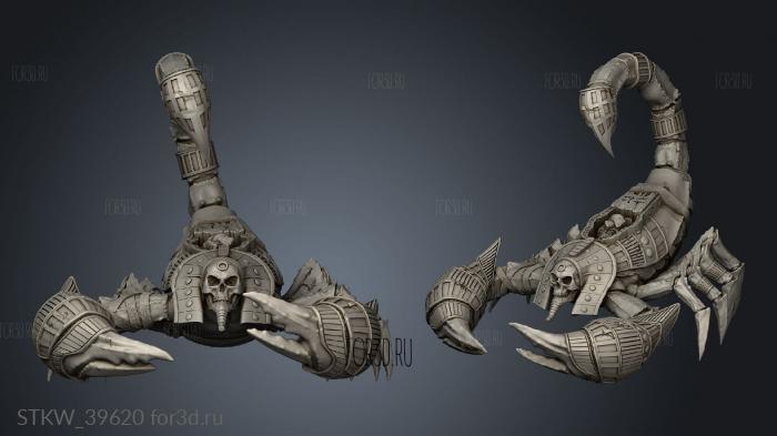 Scorpion 3d stl модель для ЧПУ