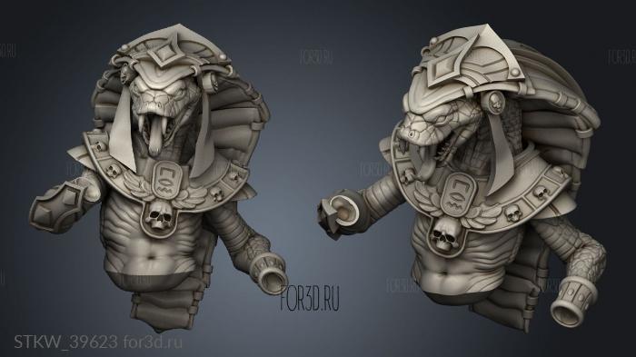 Snakemen Torso 3d stl модель для ЧПУ