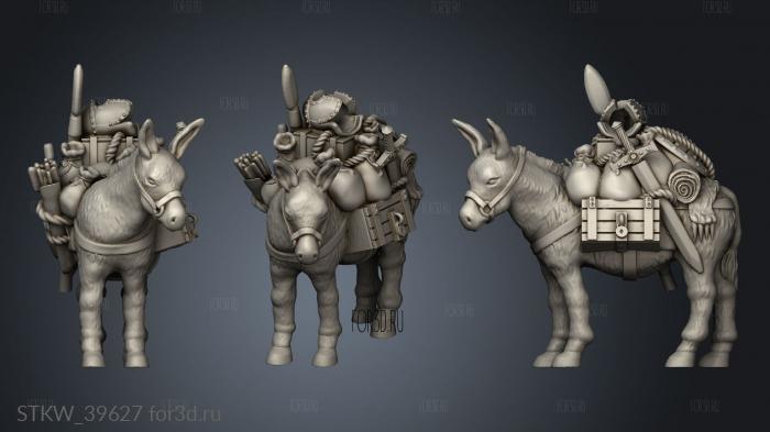 Mules mule warrior 3d stl модель для ЧПУ