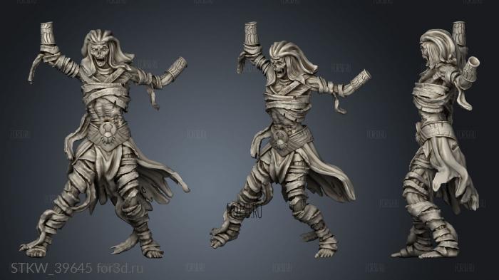 Mummy Warriors mummy warriors 3d stl модель для ЧПУ