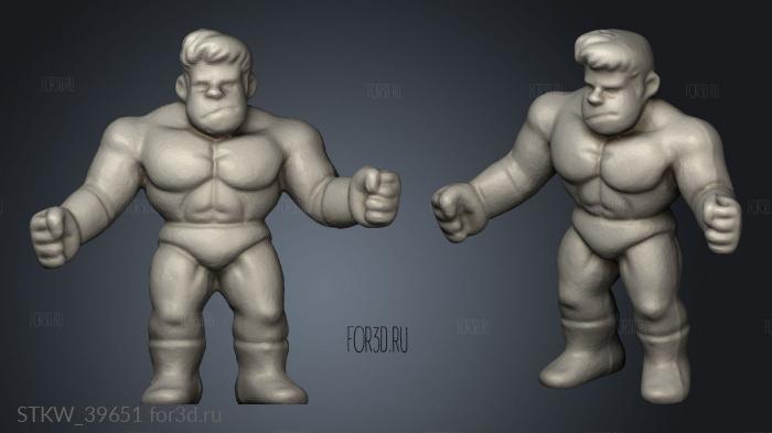 Muscle Men 3d stl модель для ЧПУ