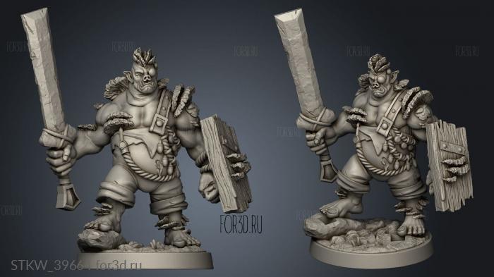 Mushroom Bayou Swamp Mushroom Warrior 3d stl модель для ЧПУ