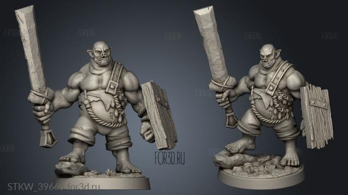 Mushroom Bayou Swamp Warrior 3d stl модель для ЧПУ