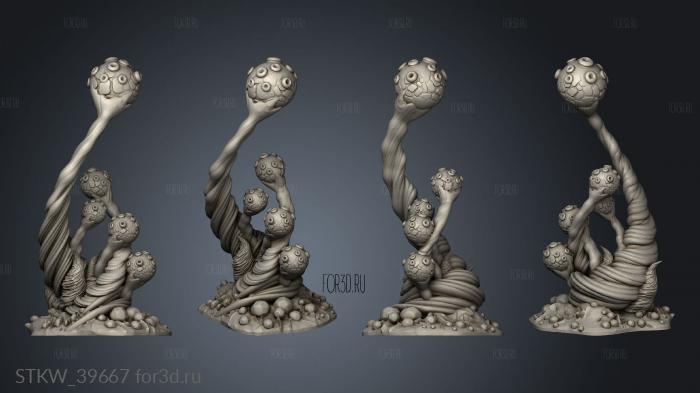 Mushroom Spore Setz Willowisp 3d stl модель для ЧПУ