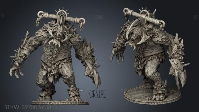 Giant Beast Sand Hounds stl model for CNC