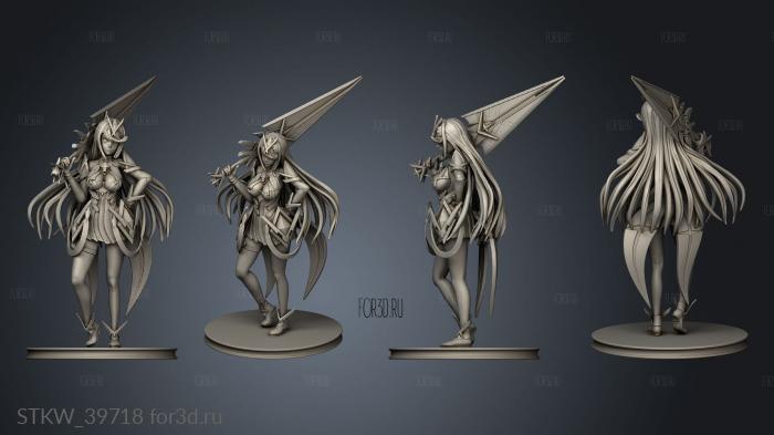 Mythra NSFW Back Hair 3d stl модель для ЧПУ