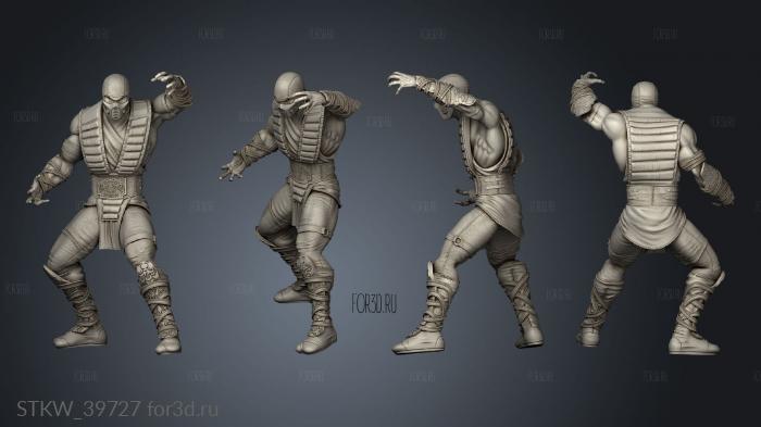 Nacho Sub Zero from MK Deep 3d stl модель для ЧПУ