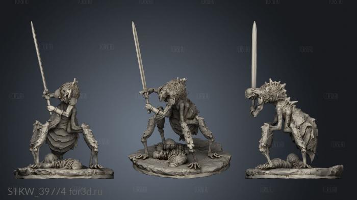 Necron Warrior 3d stl модель для ЧПУ