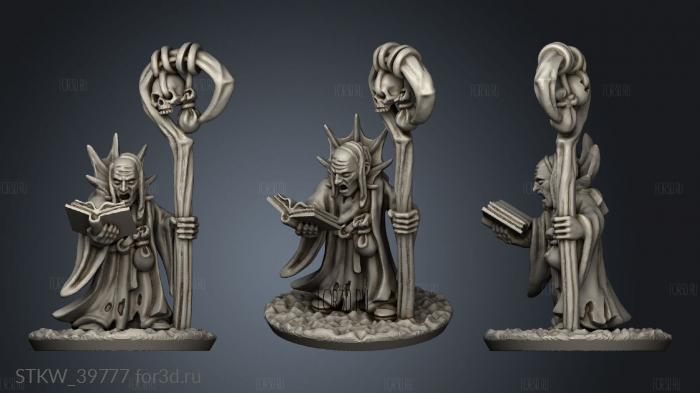 necromancer 3d stl модель для ЧПУ