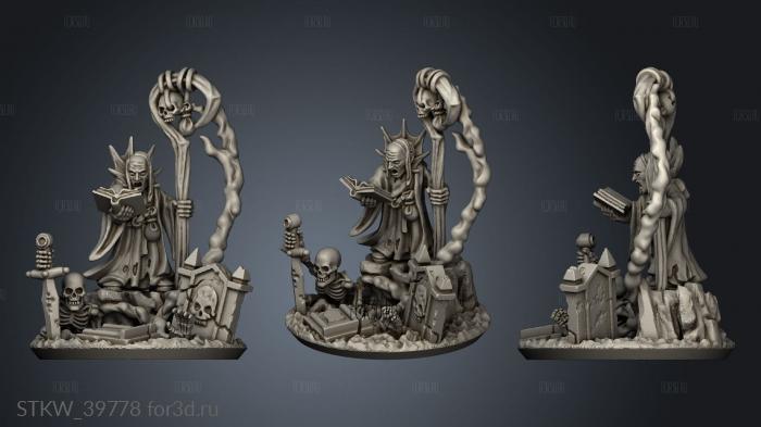 necromancer 3d stl модель для ЧПУ