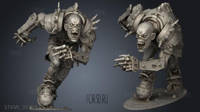 Necromantic Undead Ghouls Ghoul 3d stl модель для ЧПУ