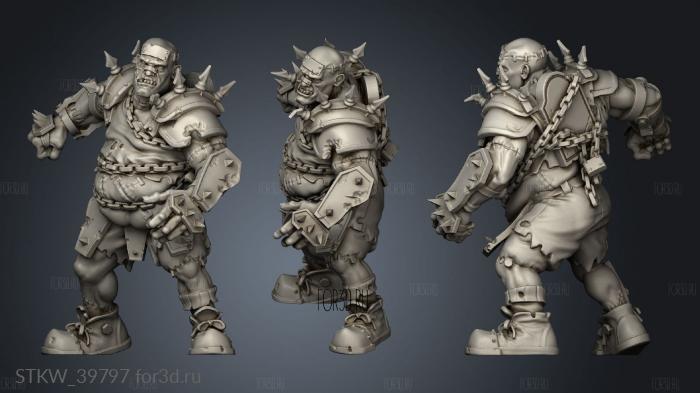 Necromantic Undead Golems Golem 3d stl модель для ЧПУ