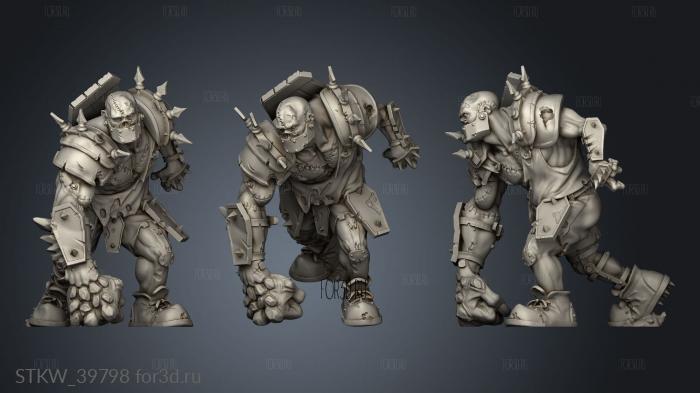 Necromantic Undead Golems golem 3d stl модель для ЧПУ