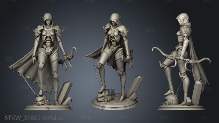 Necron 3d stl модель для ЧПУ