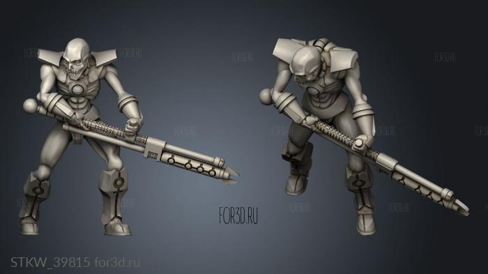 Necroyd Tomb Lords Fighterst warrior 3d stl модель для ЧПУ