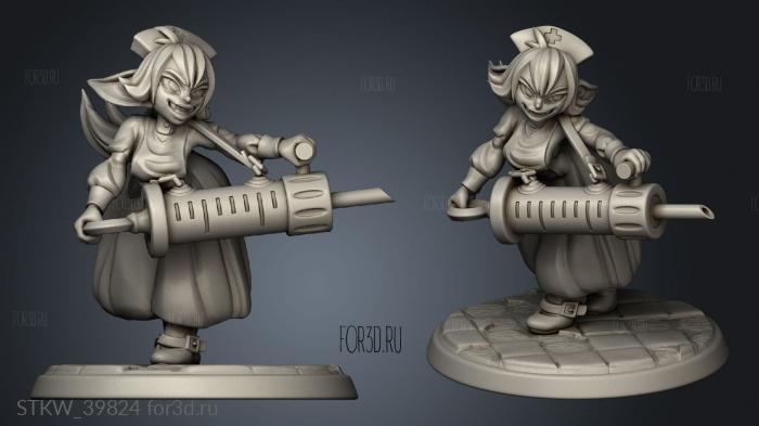 Needles The Goblin Nurse Gob 3d stl модель для ЧПУ