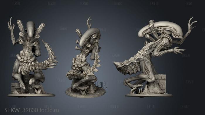 Nemesis Aliens adulto 3d stl модель для ЧПУ