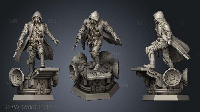 Neon Warrior Nighthawk 3d stl модель для ЧПУ