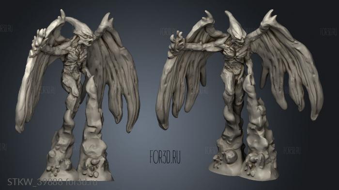 Nickey Hatchery Comet Demon stl model for CNC