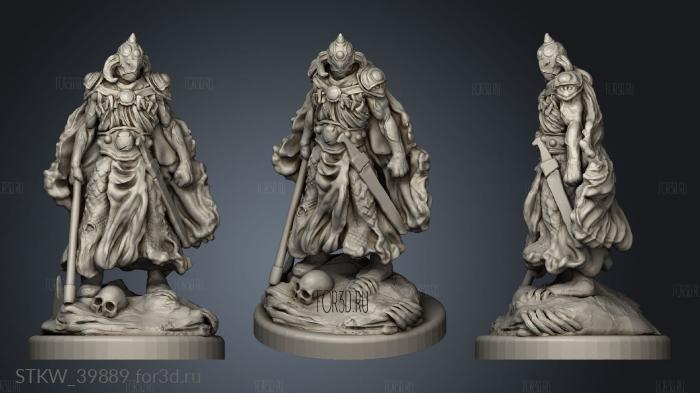 Nickey Hatchery Death Dealer stl model for CNC